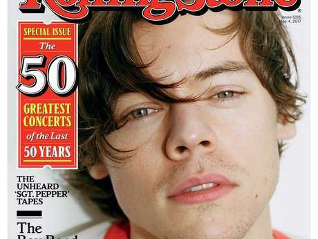 Divulgação / PureBreak Harry Styles é capa da Rolling Stone e fala sobre One Direction, Zayn Malik, Taylor Swift e o seu primeiro disco