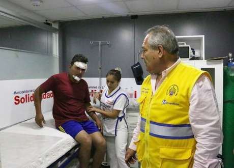 Difusión Mototaxista Danny Francis Díaz Collantes, atacado por delincuentes en una unidad del Metropolitano.