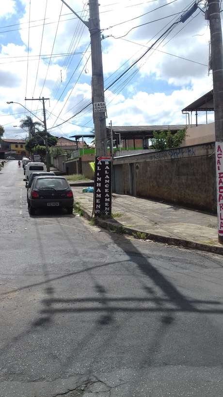 Curva da rua Monsenhor João Martins, que levaria o taxista a outra dimensão Curva da rua Monsenhor João Martins, que levaria o taxista a outra dimensão