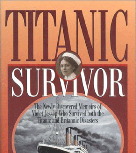 Em 1998, depois do sucesso do filme 'Titanic', os sobrinhos de Violet decidiram publicar suas memórias sobre os acidentes
