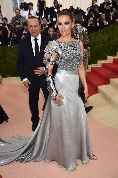 Getty Images El look de Thalía en la Met Gala 2016.