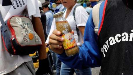 Invenção foi usada em protestos contra o governo de Nicolás Maduro na quarta-feira