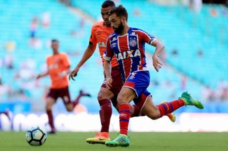 LANCE! Atlético-PR jogou com um time alternativo e acabou goleado na Arena Fonte Nova (Foto: Divulgação/ Bahia)