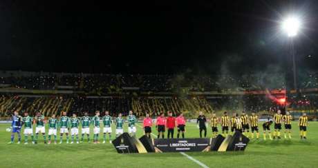 Palmeiras foi punido pelos fatos do jogo contra o Peñarol - Foto: Cesar Greco Palmeiras foi punido pelos fatos do jogo contra o Peñarol - Foto: Cesar Greco