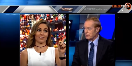 Conductora de ESPN dejó callado a José Ramón Fernández