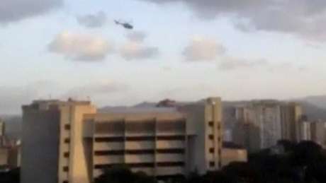 Helicóptero foi filmado atacando Ministério do Interior e Supremo Tribunal de Justiça da Venezuela 