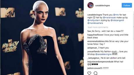 Cara Delevingne se tonou uma musa da moda e do cinema. E também cobra para publicar conteúdo no Instagram Cara Delevingne se tonou uma musa da moda e do cinema. E também cobra para publicar conteúdo no Instagram