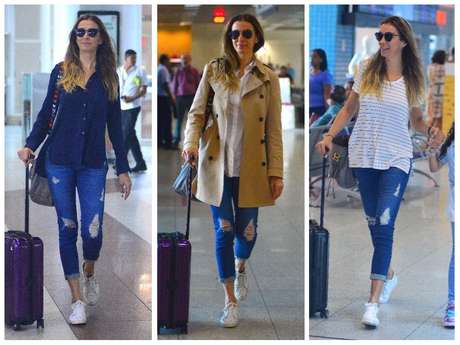 calça jeans feminina barra dobrada