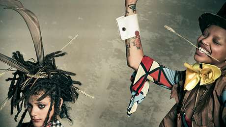 Sasha Lane e Lupita Nyong’O no ensaio fotográfico para o calendário da Pirelli 2018 Sasha Lane e Lupita Nyong’O no ensaio fotográfico para o calendário da Pirelli 2018