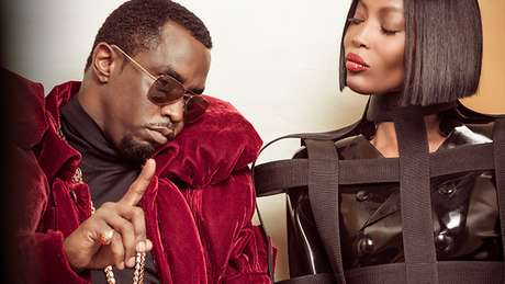 Sean Diddy Combs e Naomi Campbel no ensaio fotográfico para o calendário da Pirelli 2018 Sean Diddy Combs e Naomi Campbel no ensaio fotográfico para o calendário da Pirelli 2018