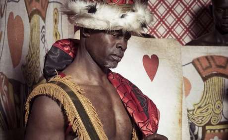 Ator Djimon Hounsou no ensaio fotográfico para o calendário da Pirelli 2018 Ator Djimon Hounsou no ensaio fotográfico para o calendário da Pirelli 2018