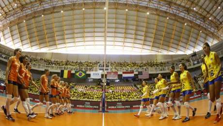 LANCE! Seleção Brasileira luta pelo 12º título do Grand Prix Divulgação