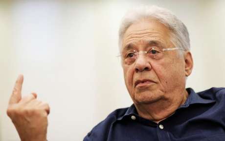 Ex-presidente Fernando Henrique Cardoso durante entrevista à Reuters em São Paulo
