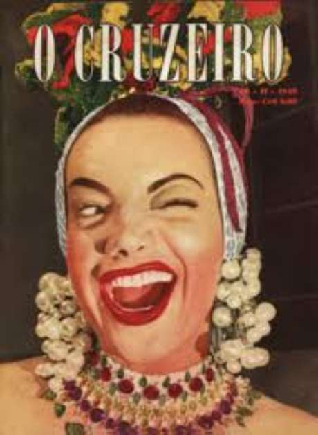 Revista O Cruzeiro com Carmen Miranda na capa (Foto: Reprodução) Revista O Cruzeiro com Carmen Miranda na capa (Foto: Reprodução)