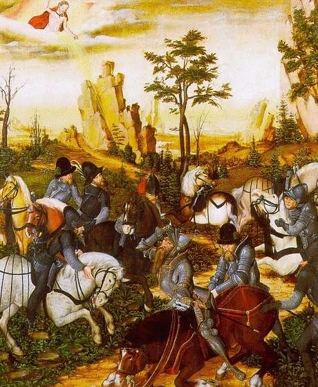 A conversão de S.Paulo ( Lucas Cranach) A conversão de S.Paulo ( Lucas Cranach)