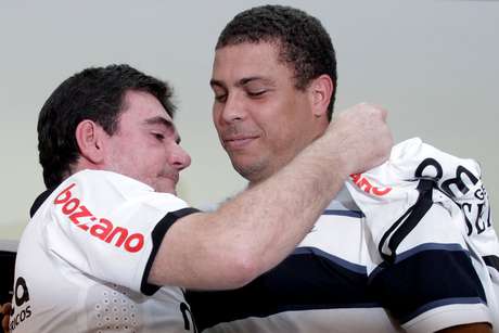 Ronaldo e Andrés Sanchez em 2011