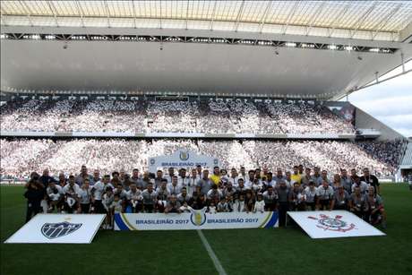 Em jogo de festa, Corinthians empata em 2 a 2 com o Atlético-MG, na Arena (Foto: Luis Moura/WPP)