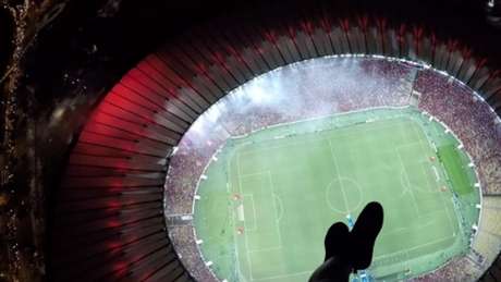 Gustavo Areias invadiu o Maracanã na final da Copa Sul-Americana (Reprodução/Instagram)