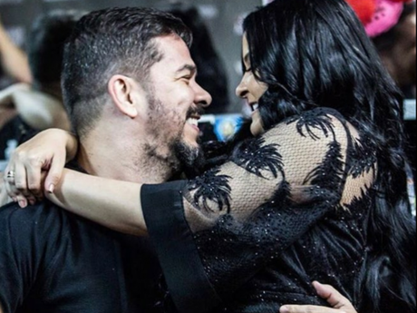 Maiara mostrou a irmã, Maraisa, com o noivo, Wendell Vieira, em foto na segunda-feira, 18 de dezembro de 2017 Maiara mostrou a irmã, Maraisa, com o noivo, Wendell Vieira, em foto na segunda-feira, 18 de dezembro de 2017