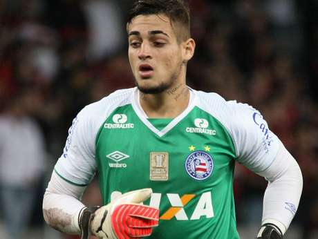 Na última rodada do Brasileirão, o goleiro teve seu nome gritado por uma parte da torcida são-paulina no Morumbi (Divulgação/ Bahia) Na última rodada do Brasileirão, o goleiro teve seu nome gritado por uma parte da torcida são-paulina no Morumbi (Divulgação/ Bahia)