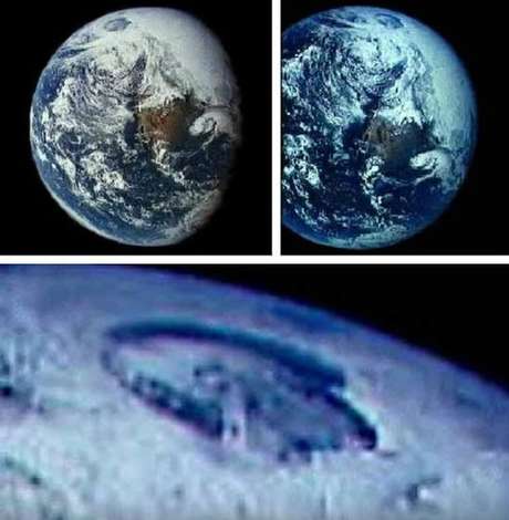 Imagens de satélite mostram região circular no Polo Norte, onde os defensores da "Terra oca" creem estar uma das entradas para o subterrâneo