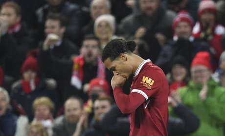 Van Dijk estreou com gol no Liverpool (Foto: Paul Ellis / AFP)