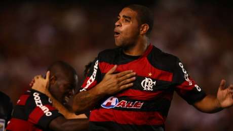 Adriano é ídolo no Flamengo