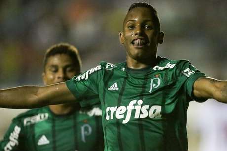 Fernando chegou a três gols na Copinha - FOTO: Agência Palmeiras Fernando chegou a três gols na Copinha - FOTO: Agência Palmeiras