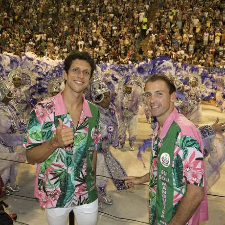 Marcelo Melo e Lukasz Kubot, dupla número 1 do ranking mundial, se jogou no samba Marcelo Melo e Lukasz Kubot, dupla número 1 do ranking mundial, se jogou no samba