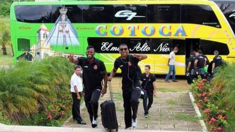 Carlos Gregorio Junior/Vasco / LANCE! Confira a seguir a galeria especial do LANCE! com imagens do Vasco na chegada na Bolívia nesta segunda-feira