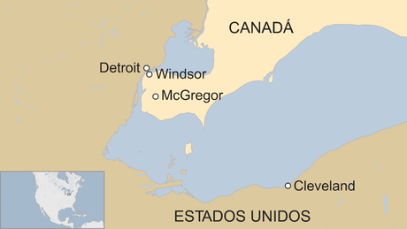 BBCBrasil.com Algumas pessoas em Windsor e Cleveland relataram terem escutado o ruído