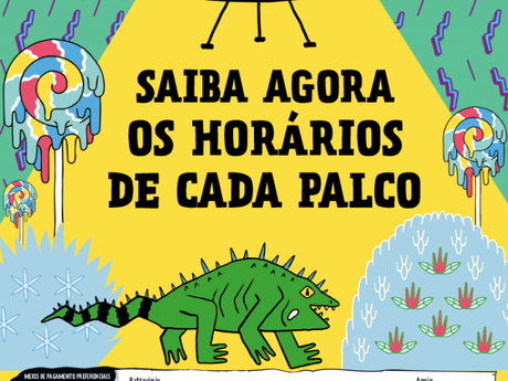 Lollapalooza 2018 divulga horários dos shows Lollapalooza 2018 divulga horários dos shows