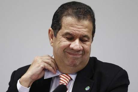 O presidente do PDT, Carlos Lupi, em reunião em Brasília