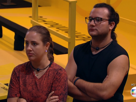 Patrícia e Diego deixam Prova do Líder de resistência do "BBB18" Patrícia e Diego deixam Prova do Líder de resistência do "BBB18"