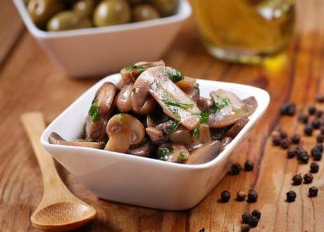 Cogumelos na manteiga