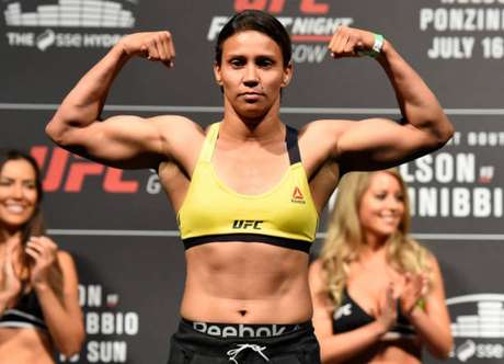 LANCE! Amanda está ilegível para subir ao octógono até novembro de 2019, após gancho da USADA (Foto: Getty Images)