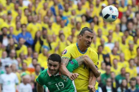 Ibrahimovic está aposentado da seleção da Suécia (Foto: Kenzo Tribouillard / AFP) Ibrahimovic está aposentado da seleção da Suécia (Foto: Kenzo Tribouillard / AFP)