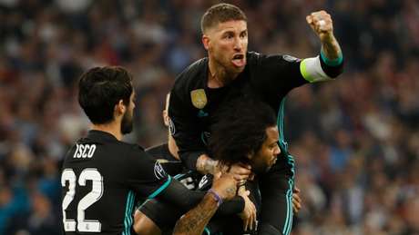 Sergio Ramos não poupou elogios a Andrés Iniesta (Foto: AFP) Sergio Ramos não poupou elogios a Andrés Iniesta (Foto: AFP)