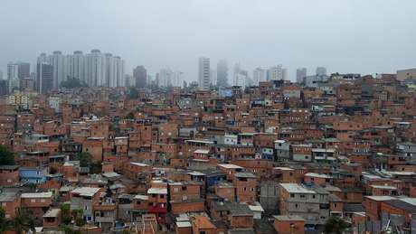 Paraisópolis, segunda maior favela de São Paulo, é vizinha do bairro do Morumbi, na zona oeste de São Paulo