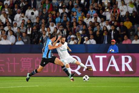 No último Mundial de Clubes, o Real Madrid bateu o Grêmio na final (Foto: Giuseppe Cacace/AFP) No último Mundial de Clubes, o Real Madrid bateu o Grêmio na final (Foto: Giuseppe Cacace/AFP)