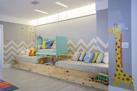Featured image of post Quarto Infantil Masculino E Feminino Juntos In cio ambientes quarto de menino quarto infantil masculino tema futebol