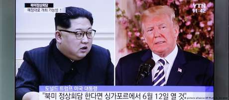 Entre elogios e acusações, Kim Jong-un e Donald Trump vivem uma relação turbulenta em busca de um encontro pacificador