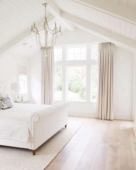 15. Quarto todo clean com lindo modelo de lustres para quarto 15. Quarto todo clean com lindo modelo de lustres para quarto