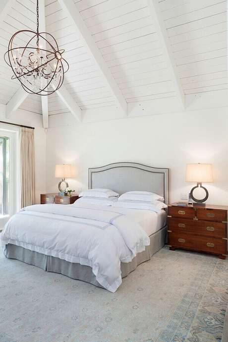 17. Lindo modelo de lustres para quarto com design diferente 17. Lindo modelo de lustres para quarto com design diferente