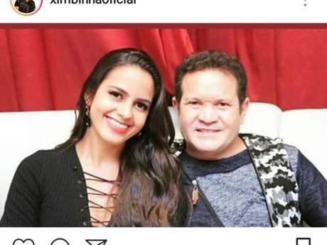 Joelma curtiu foto de Ximbinha com atual namorada Joelma curtiu foto de Ximbinha com atual namorada