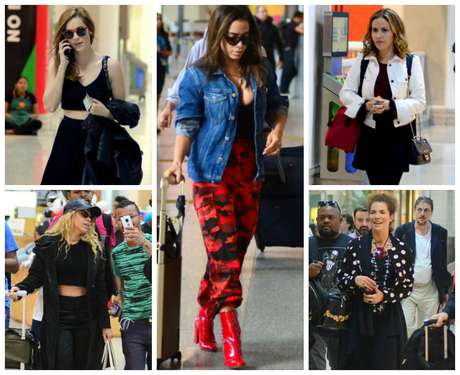 Viajando Com Estilo Veja 7 Looks De Aeroporto Das Famosas