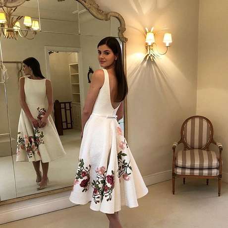 vestido para casamento no civil preço