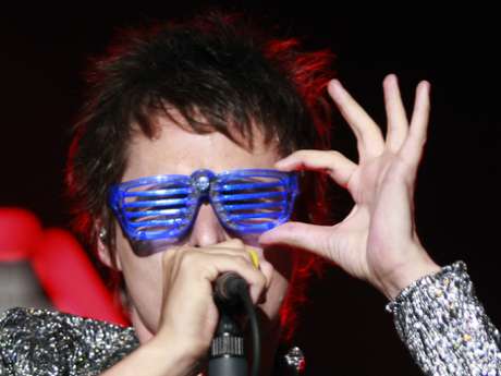 Muse fechou o primeiro dia do Rock in Rio, na foto, Matthew Bellamy Muse fechou o primeiro dia do Rock in Rio, na foto, Matthew Bellamy