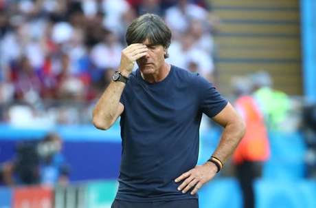 The coach of Germany Joachim Loew regrets
27/6/2018 REUTERS / Michael Dalder 