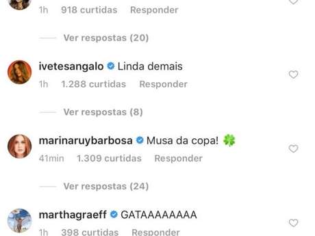 Bruna Marquezine foi elogiada ao postar foto de lingerie antes de jogo do Brasil nesta quarta-feira, dia 27 de junho de 2018 Bruna Marquezine foi elogiada ao postar foto de lingerie antes de jogo do Brasil nesta quarta-feira, dia 27 de junho de 2018